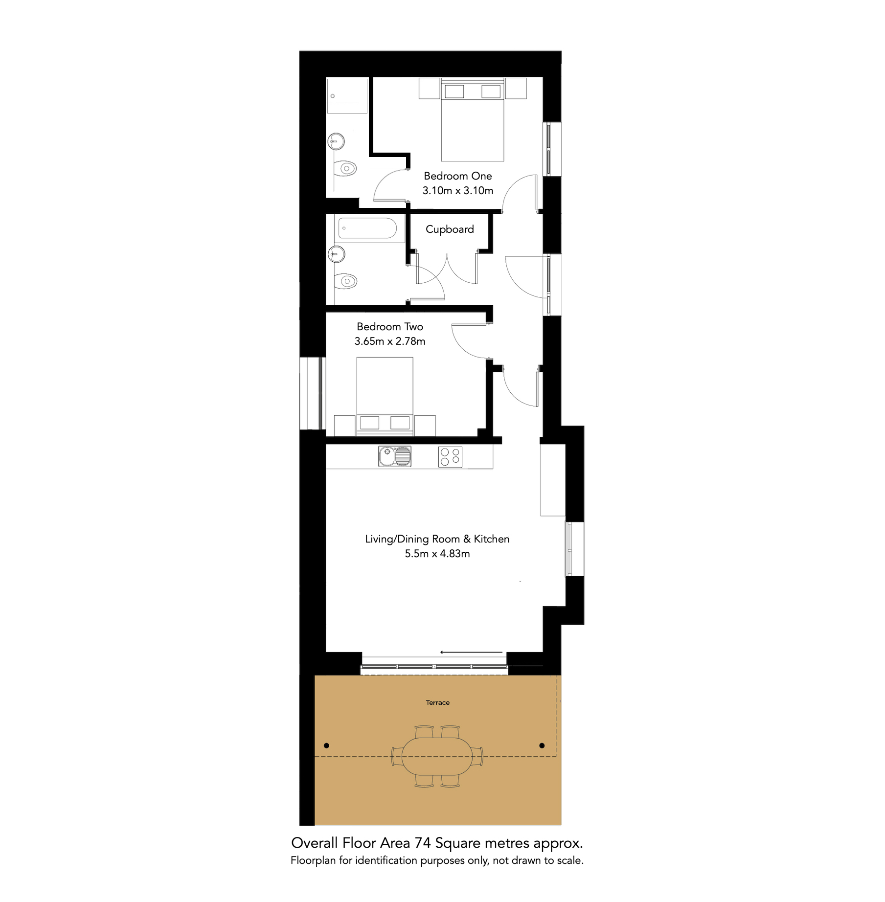 1 Station Road, Padstow, Cornwall PL28 8DB, ,Apartment,For Sale,Knot barn,Station Road,1647