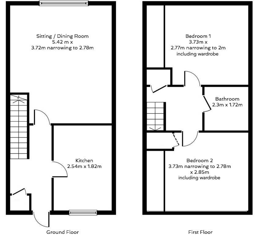 50 Boyd Avenue, Padstow, Cornwall PL28 8HD, ,Terraced House,For Sale,Boyd Avenue,1658